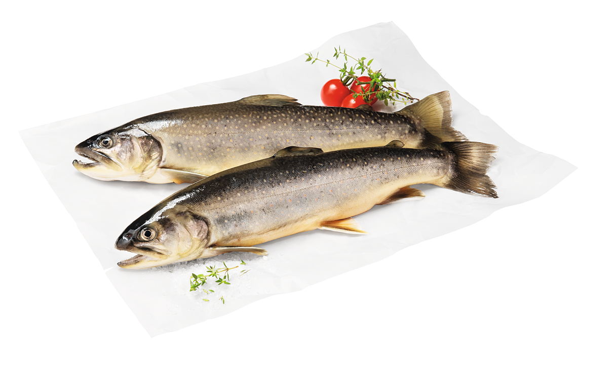 Heimische Fische im INTERSPAR-Fischmarkt