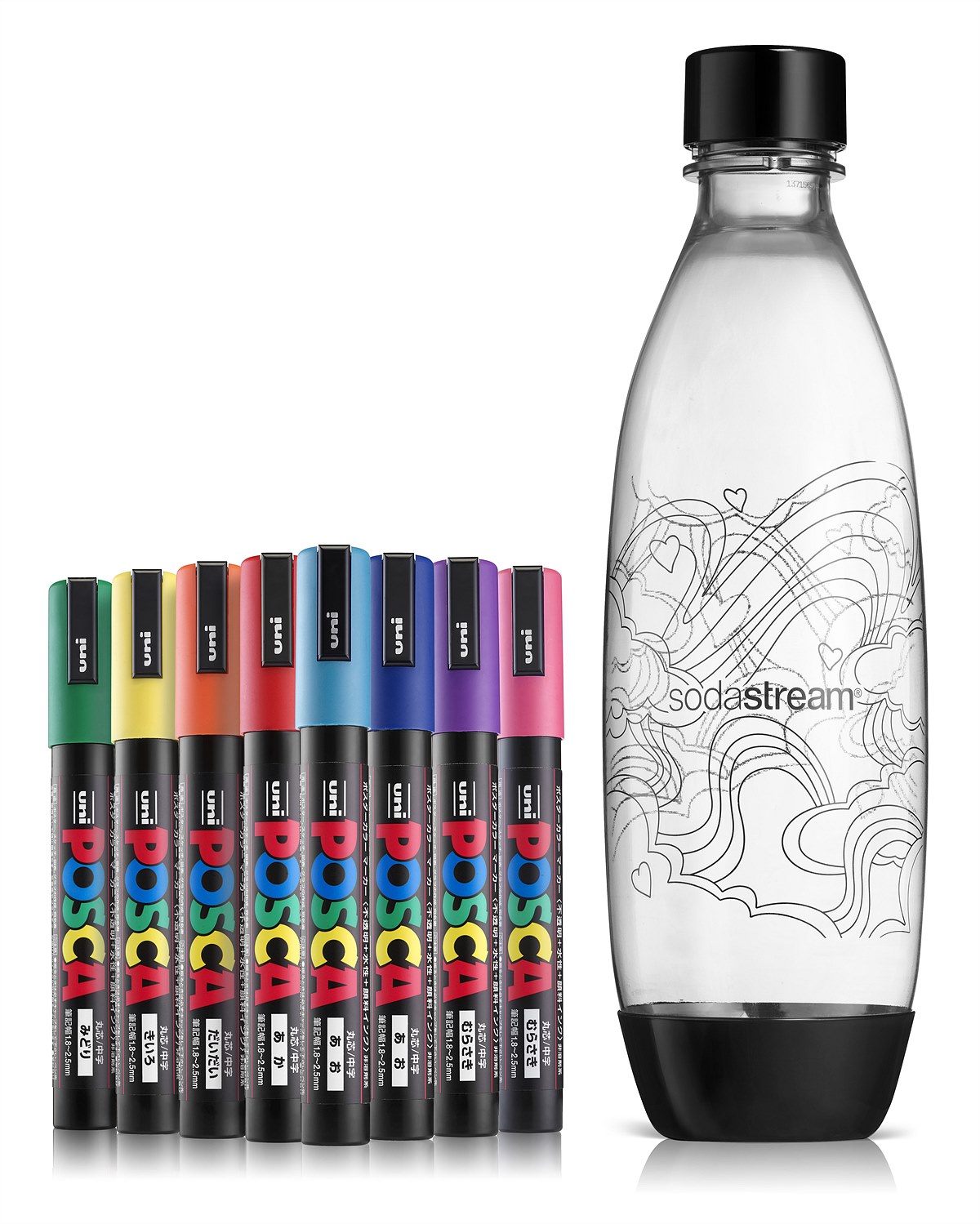 SodaStream_Rainbow-Marker_Kunststoffflasche