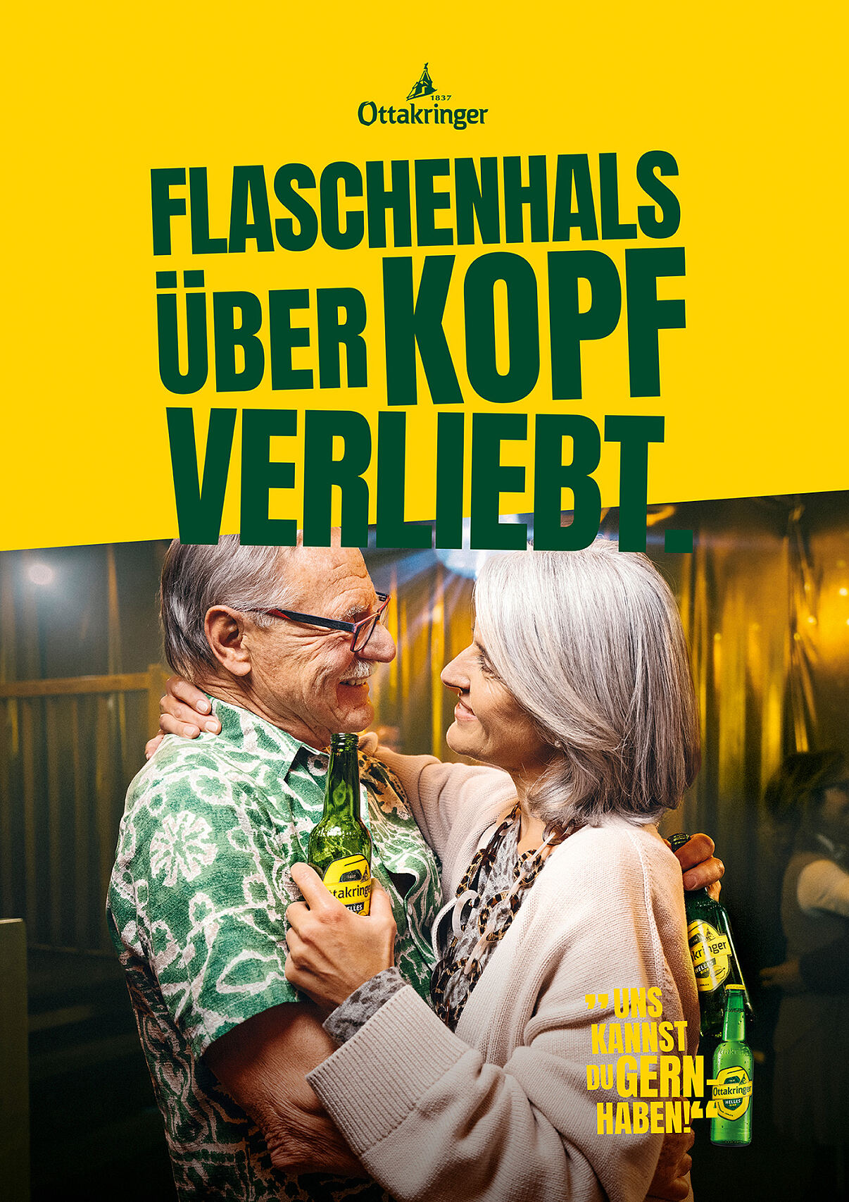 Ottakringer Flaschenhals Sujet Hochformat