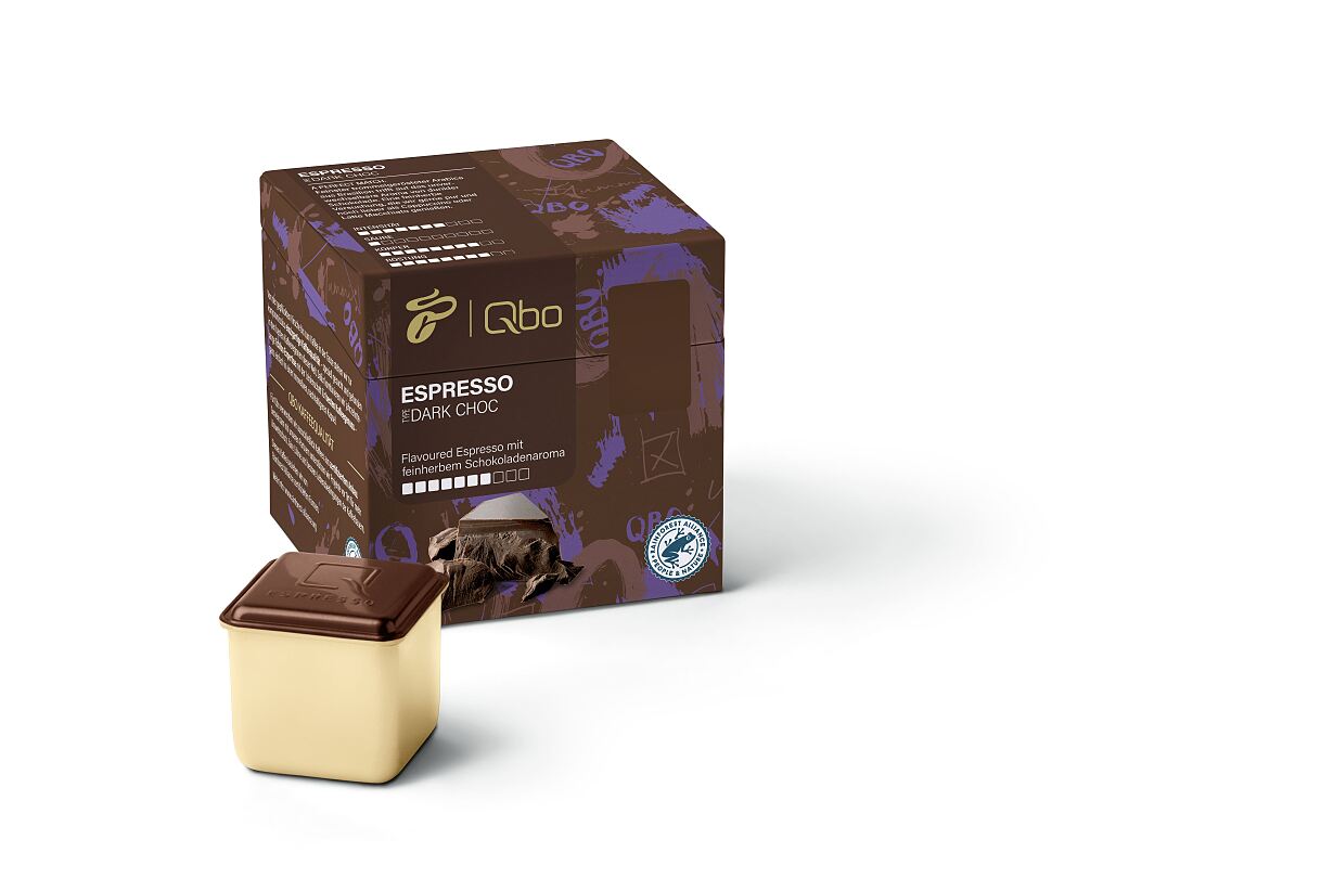 Qbo Flavoured Dark Chocolate Freisteller