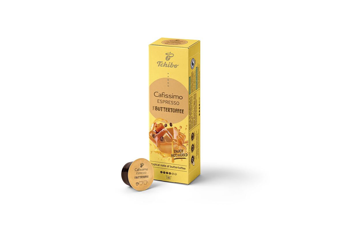 Tchibo Cafissimo Flavoured Summer Edition Buttertoffee Pack