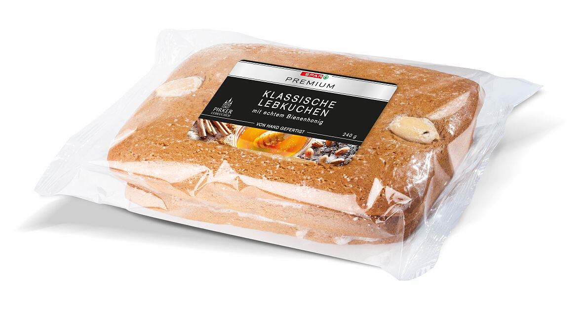 SPAR PREMIUM Klassische Lebkuchen mit echtem Bienenhonig c_SPAR