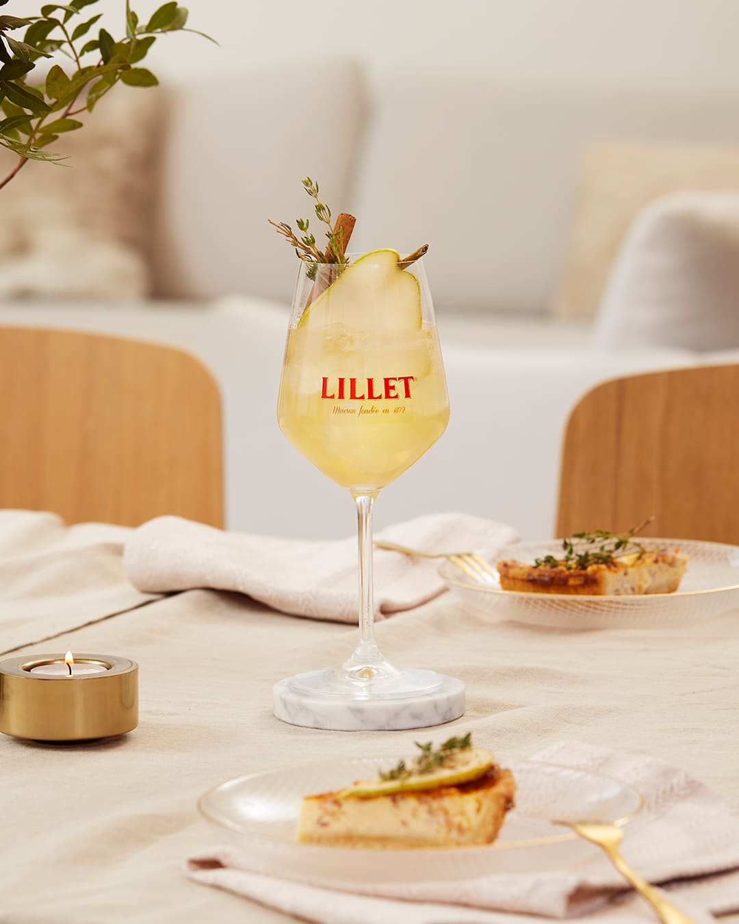 Lillet Winter Thyme