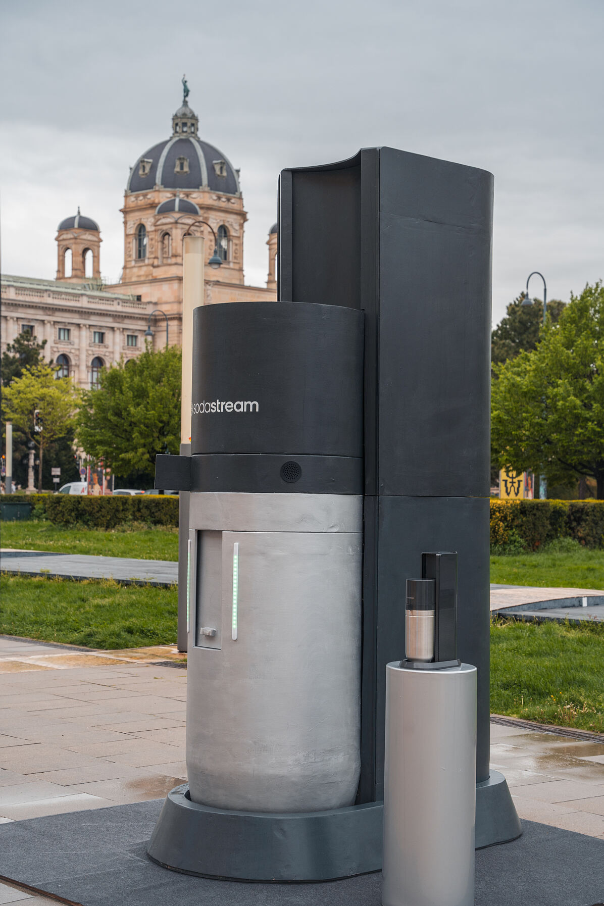 SodaStream Ersetze Einweg-Plastikflaschen-Aktivierung (c) Paul Breuss  Brimed