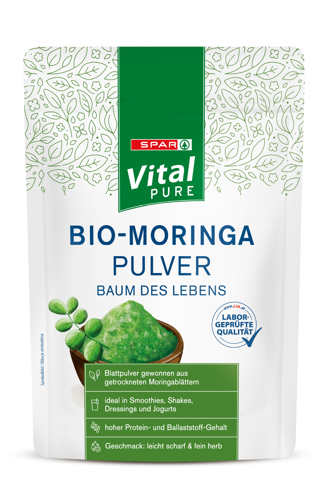 SPAR VITAL PURE BIO-MORINGA PULVER